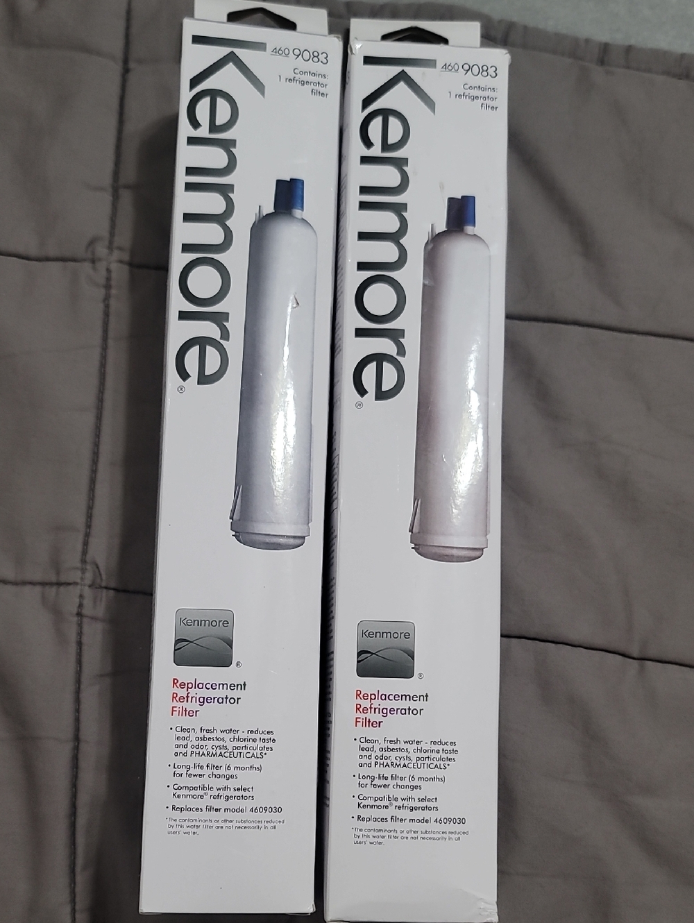 2 Kenmore White Refrigerator Water Filter - Replacement